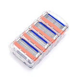 4pcs/pack Shaving 5 Layers Razor Blades